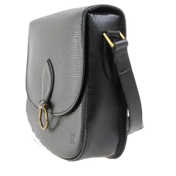 LOUIS VUITTON LV Saint Cloud GM Shoulder Bag Epi Leather Black 36EE089 - Picture 14 of 15